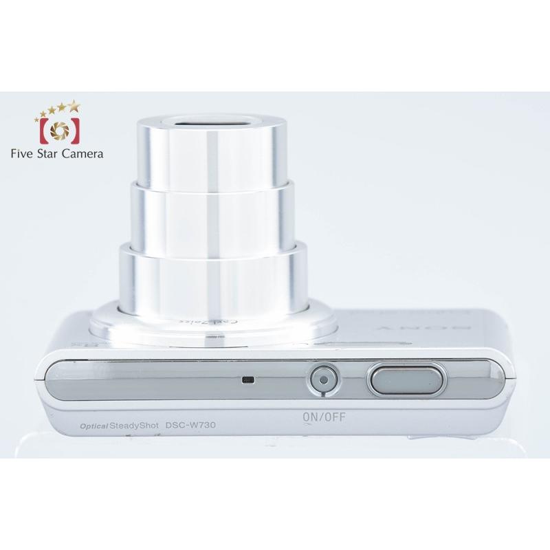 【美品】SONY Cyber-shot DSC-W730 シルバー　動作確認済 SONY（ソニー） 【中古】SONY Cyber-shot DSC-W730 シルバー