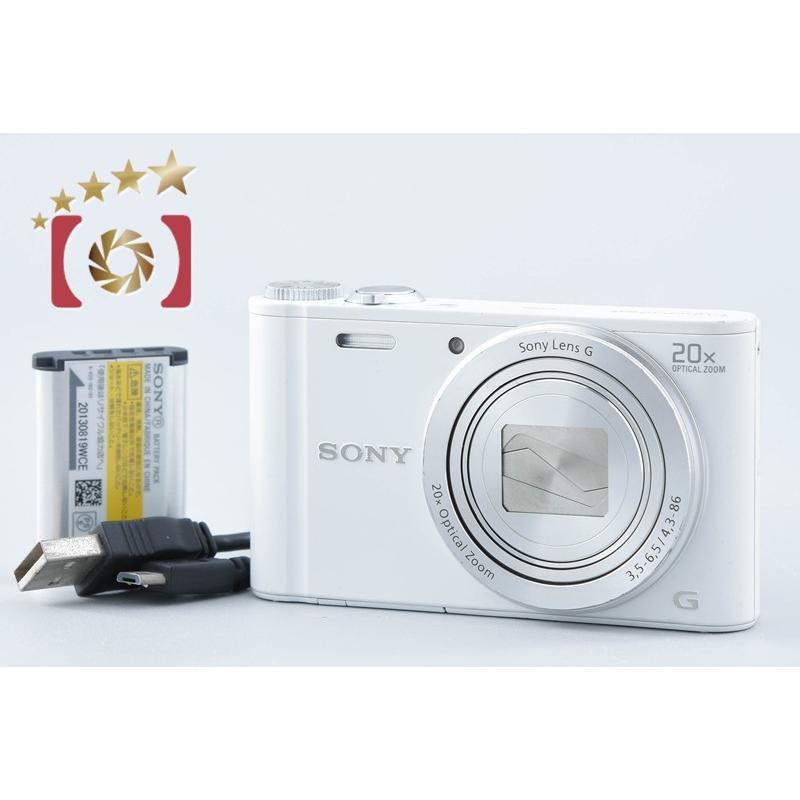 【中古】SONY ソニー Cyber-shot DSC-WX300 ホワイト デジタルスチルカメラ 多言語対応 | SONY