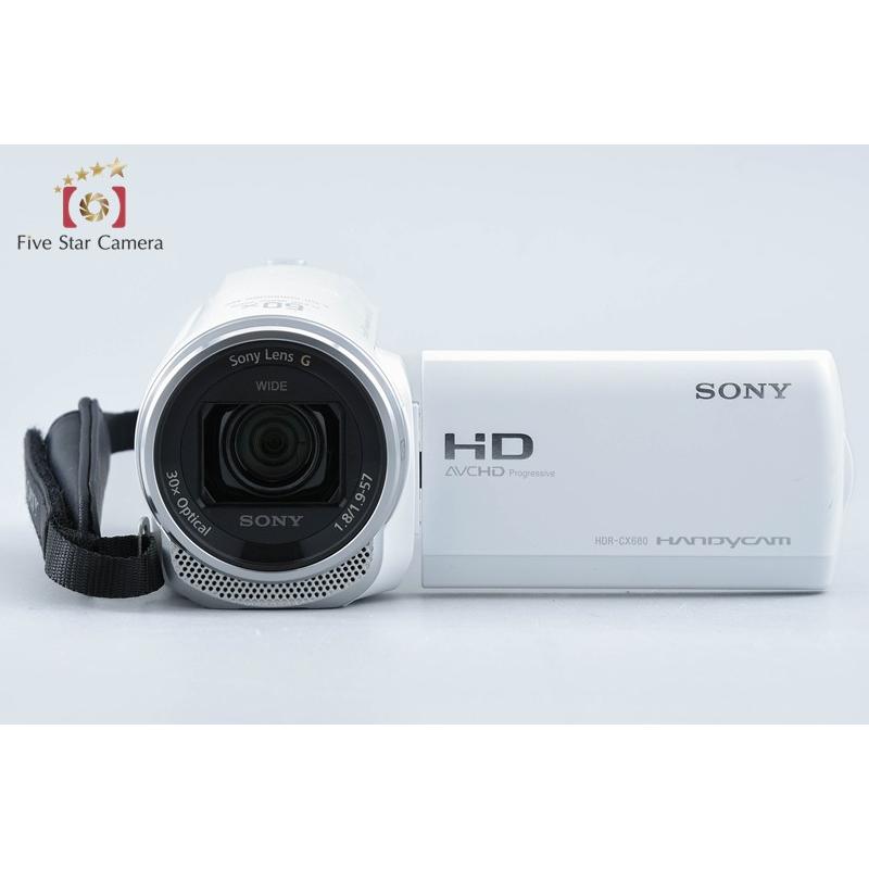 【中古】【良品】ソニー SONY HDR-CX680 SONY（ソニー） 【中古】SONY ハンディカム HDR-CX680 ホワイト