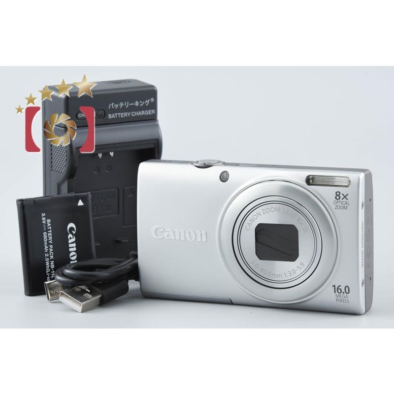 Canon キャノンパワーショット A4000ISコンパクトデジカメ中古 キヤノン（Canon） 【中古】Canon PowerShot A4000 IS シルバー