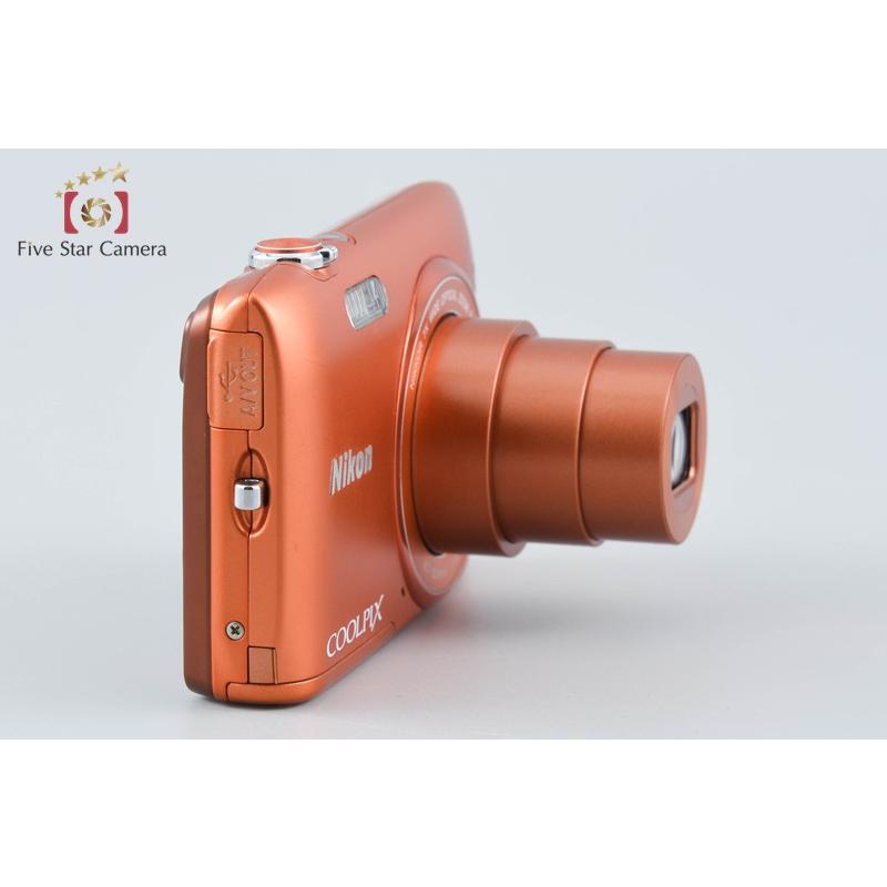 ニコン（Nikon） 【中古】Nikon COOLPIX S3500 アプリコットオレンジ