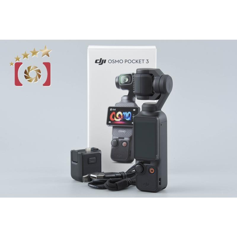 中古】DJI ディージェーアイ OSMO Pocket 3 ジンバルカメラ 元箱付き