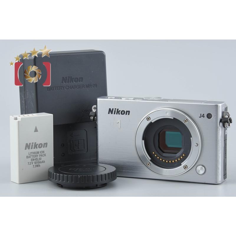 【中古】Nikon ニコン 1 J4 シルバー ミラーレス一眼カメラ | ニコン