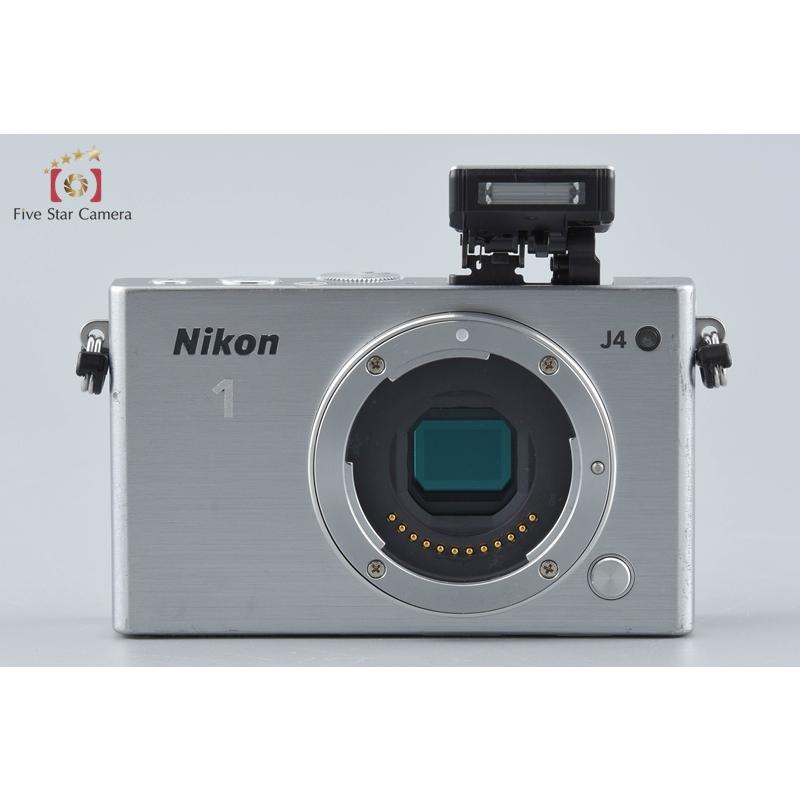 【中古】Nikon ニコン 1 J4 シルバー ミラーレス一眼カメラ | ニコン | 01