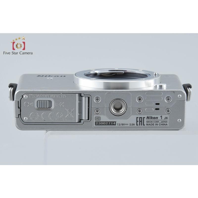 【中古】Nikon ニコン 1 J4 シルバー ミラーレス一眼カメラ | ニコン | 06