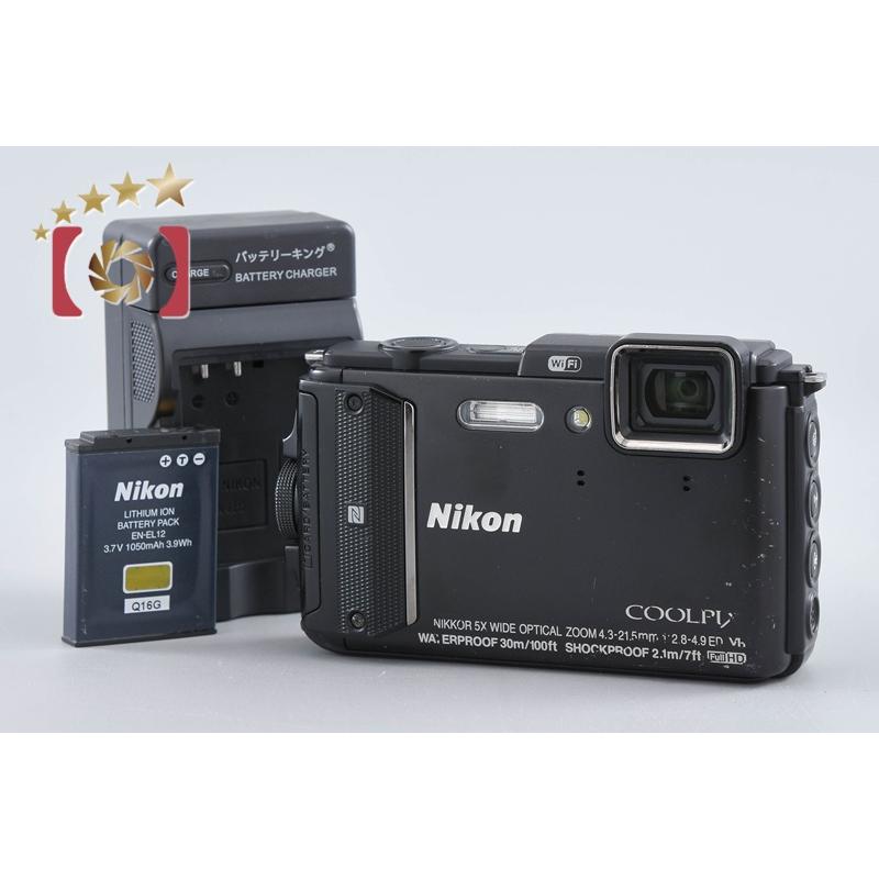 ニコン（Nikon） 【中古】Nikon COOLPIX AW130 ブラック コンパクト