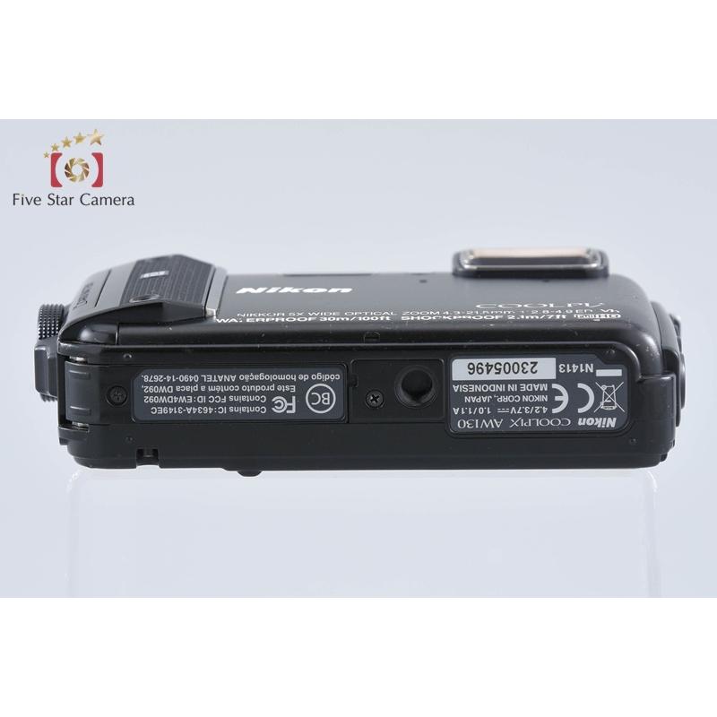 ニコン（Nikon） 【中古】Nikon COOLPIX AW130 ブラック コンパクト