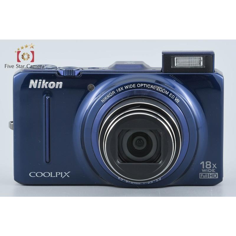 ニコン（Nikon） 【中古】Nikon COOLPIX S9300 ネイビーブルー
