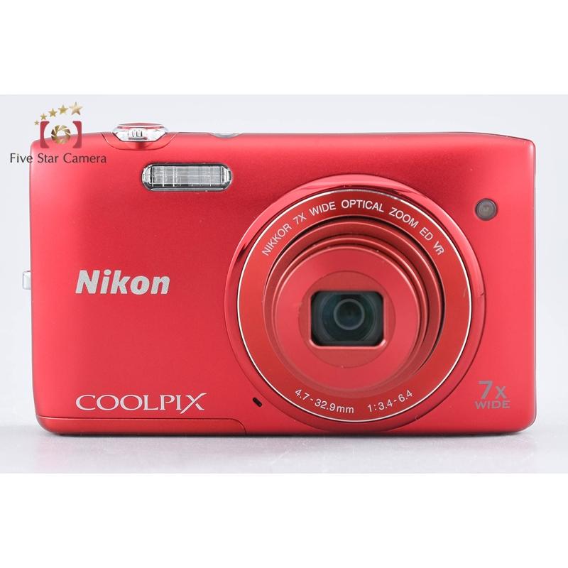 ニコン（Nikon） 【中古】Nikon COOLPIX S3500 ラズベリーレッド