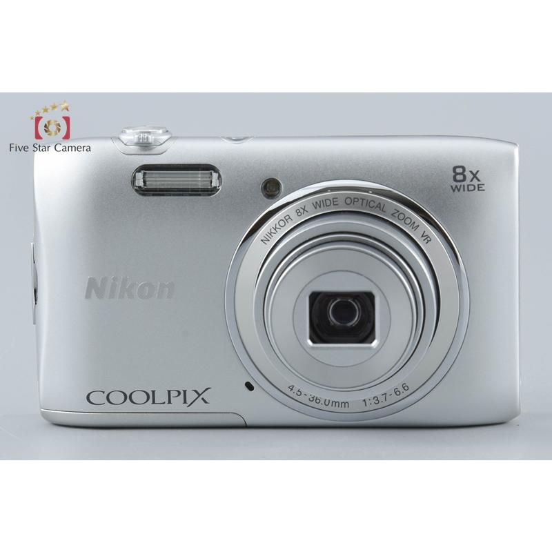 NIKON COOLPIX クールピクス S3600 シルバー オールド 箱付き ニコン（Nikon） 【中古】Nikon COOLPIX S3600 クリスタルシルバー