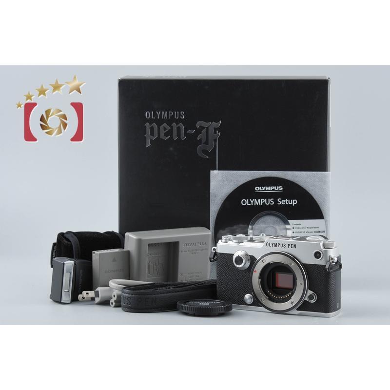 オリンパス（OLYMPUS） 【中古】OLYMPUS PEN-F シルバー ミラーレス