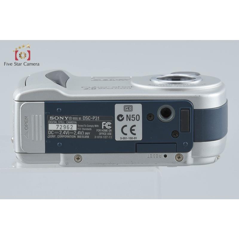 SONY Cyber-shot DSC-P31 本体、高級バッグ付 SONY（ソニー） 【中古】SONY Cyber-Shot DSC-P31 コンパクトデジタル