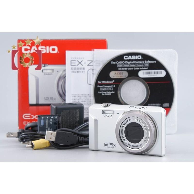 CASIO EXILIM EX-ZS100 コンパクトデジタルカメラ【美品】 CASIO（カシオ） 【中古】CASIO EXILIM EX-ZS100 シルバー コンパクト