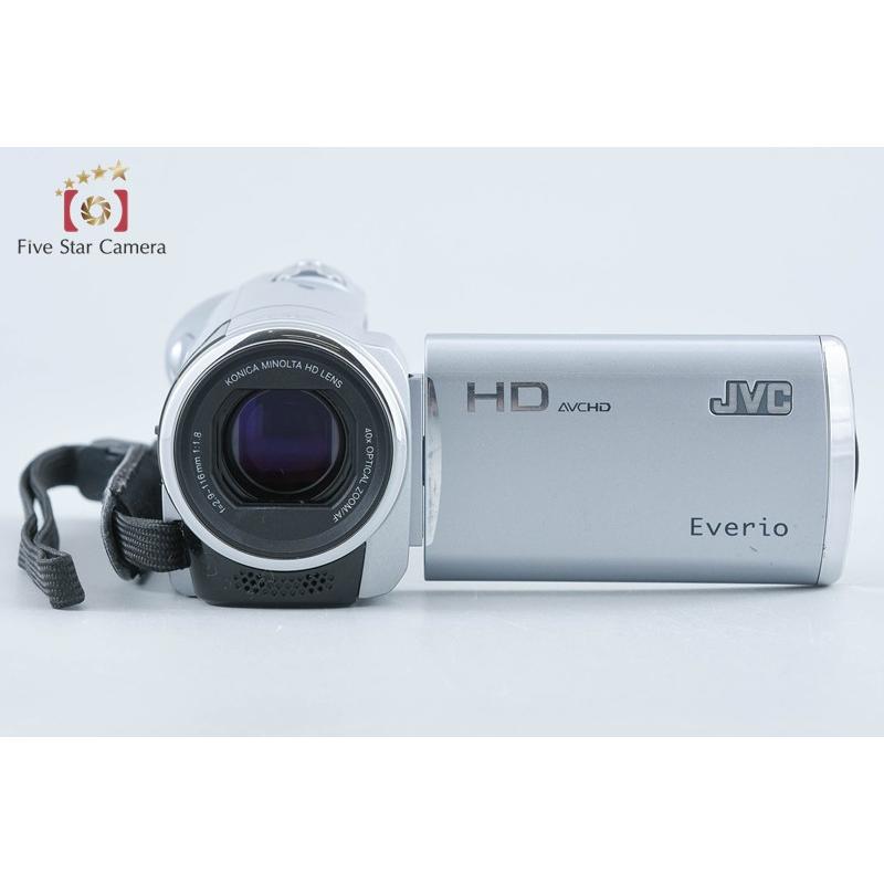中古】JVC ケンウッド Everio GZ-HM460 シルバー デジタルビデオカメラ