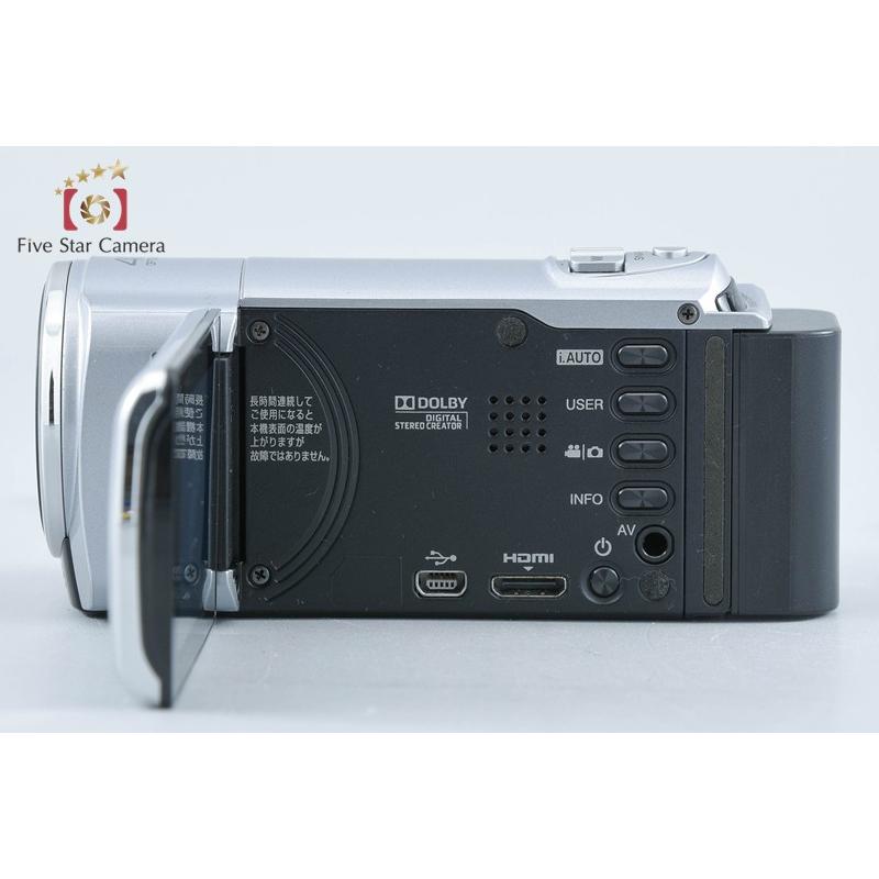 中古】JVC ケンウッド Everio GZ-HM460 シルバー デジタルビデオカメラ