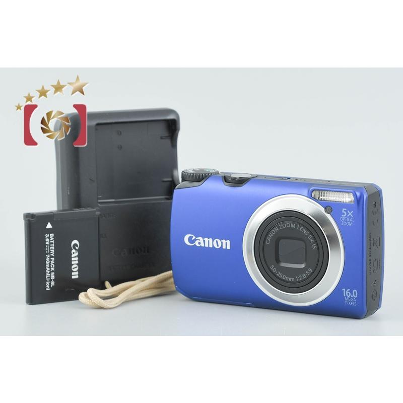 Canon PowerShot A3300 IS 完品 動作品 青 キヤノン（Canon） 【中古】Canon PowerShot A3300 IS ブルー