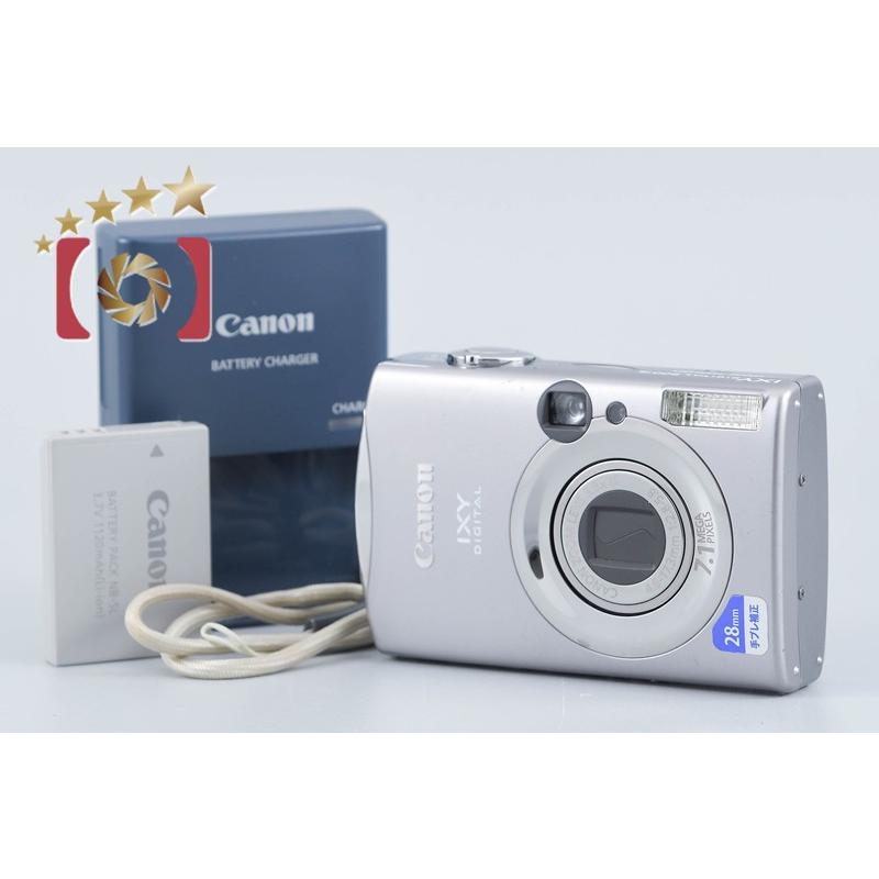 動作確認済 Canon IXY DIGITAL 900IS デジタルカメラ キヤノン（Canon） 【中古】Canon IXY Digital 900 IS シルバー