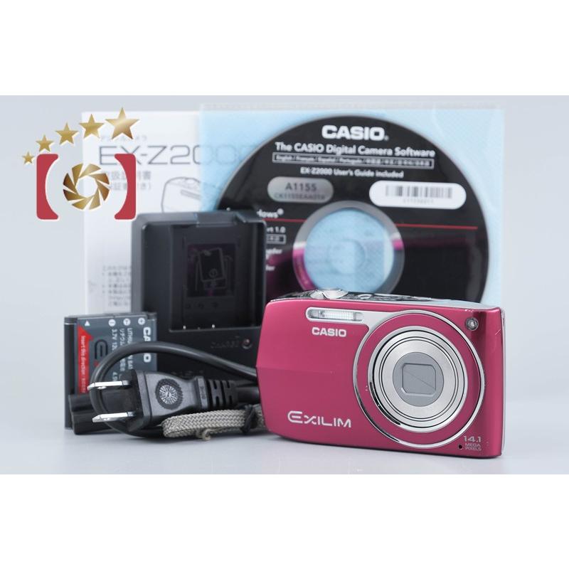 CASIO（カシオ） 【中古】Casio EXILIM ZOOM EX-Z2000 レッド