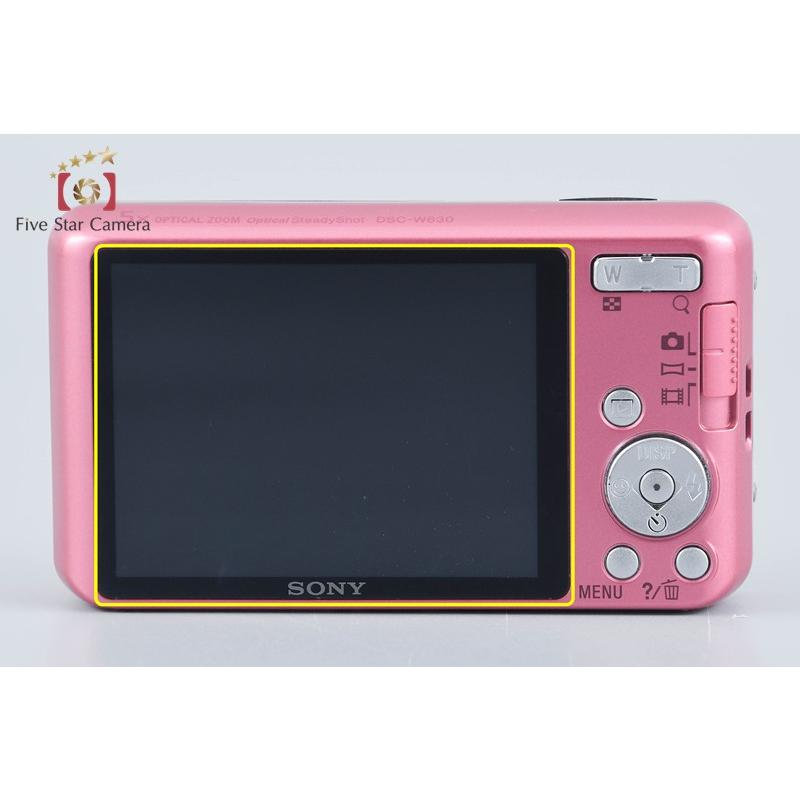 SONY（ソニー） 【中古】SONY Cyber-Shot DSC-W630 ピンク デジタル