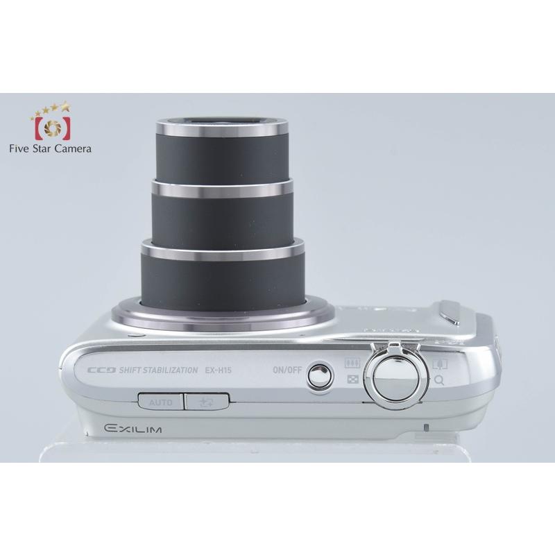 CASIO（カシオ） 【中古】Casio EXILIM EX-H15 シルバー コンパクト