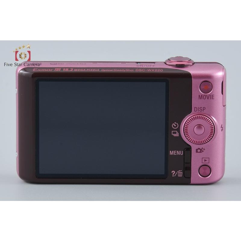 SONY（ソニー） 【中古】SONY Cyber-shot DSC-WX220 ピンク デジタル