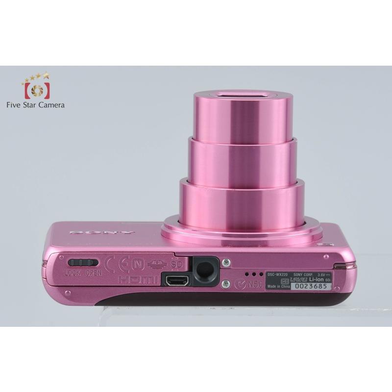 SONY（ソニー） 【中古】SONY Cyber-shot DSC-WX220 ピンク デジタル