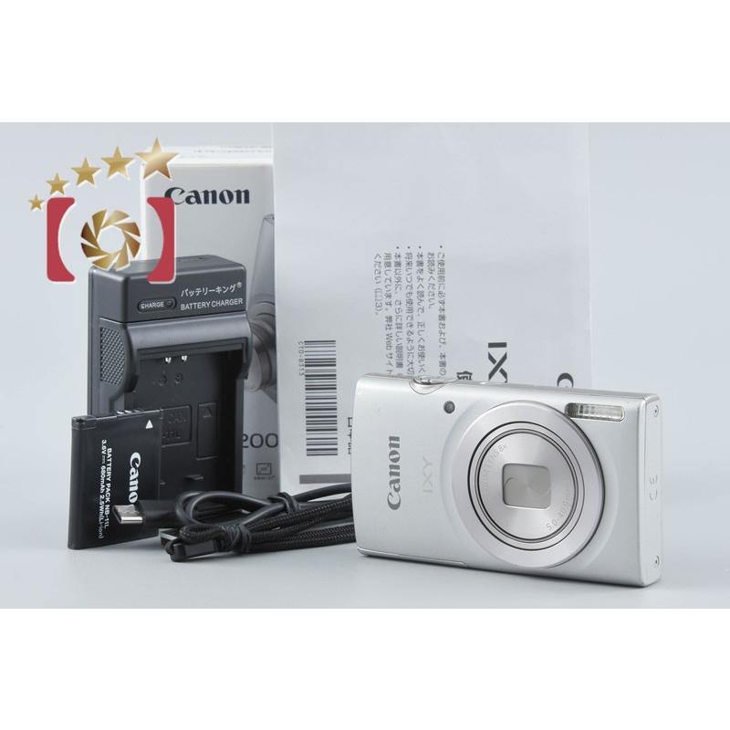 中古 Canon IXY 200 シルバー 元箱付き 撮影未確認 キヤノン（Canon） 【中古】Canon IXY 200 シルバー コンパクト