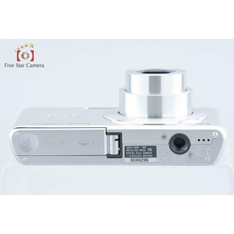 SONY Cyber-shot DSC-W530 シルバー　中古　▼ SONY（ソニー） 【中古】SONY Cyber-shot DSC-W530 シルバー