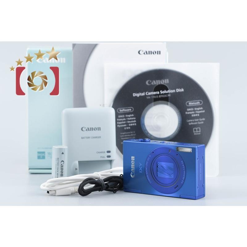 Canon IXY3 本体 箱付き キヤノン（Canon） 【中古】Canon IXY 3 ブルー コンパクトデジタル