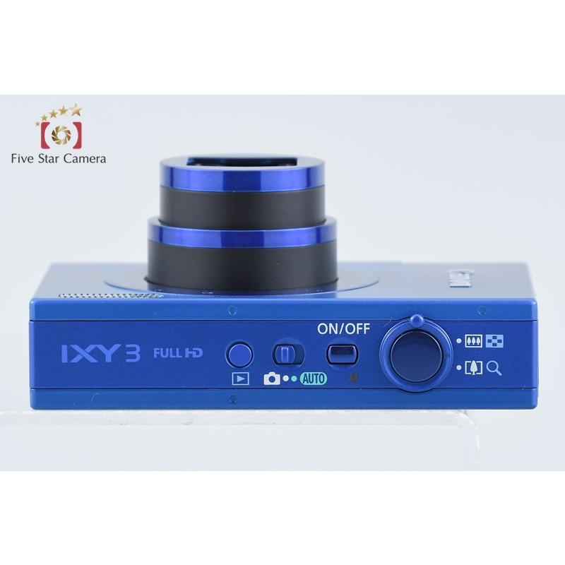 キヤノン（Canon） 【中古】Canon IXY 3 ブルー コンパクトデジタル