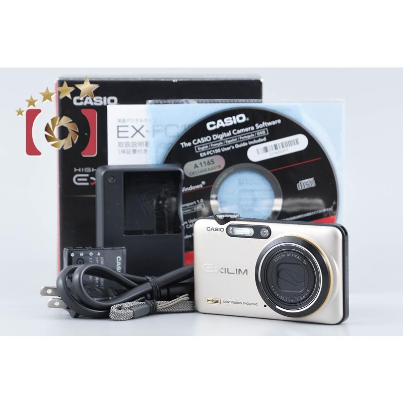 CASIO（カシオ） 【中古】Casio HIGH SPEED EXILIM EX-FC150 ゴールド