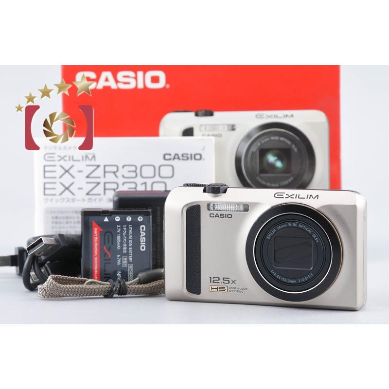 CASIO（カシオ） 【中古】Casio EXILIM EX-ZR310 ゴールド コンパクト