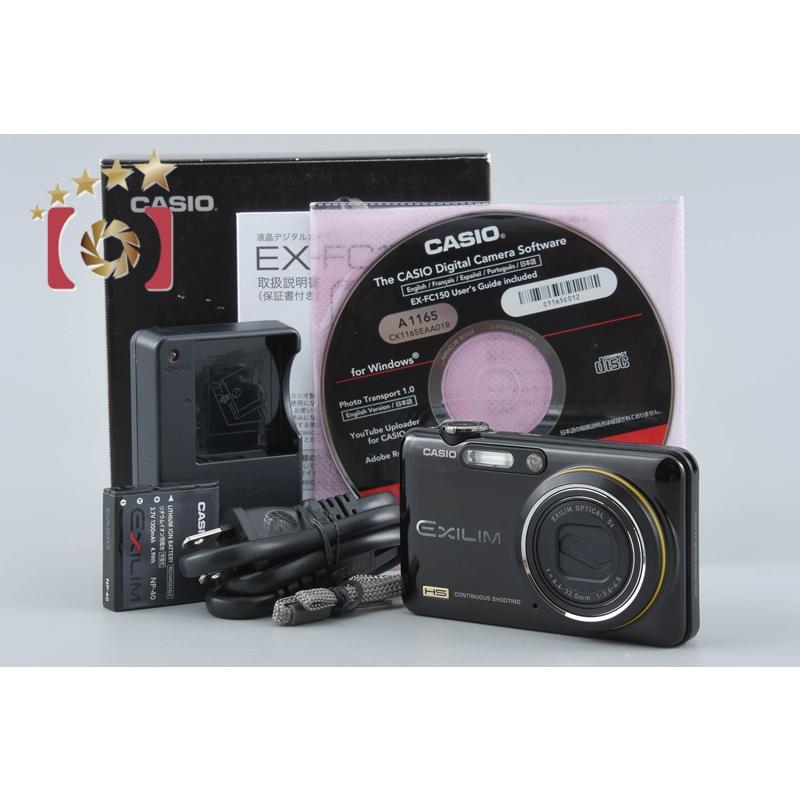 CASIO カシオ EXILIM EX-FC150 コンパクトデジタルカメラ CASIO（カシオ） 【中古】Casio HIGH SPEED EXILIM EX-FC150 ブラック