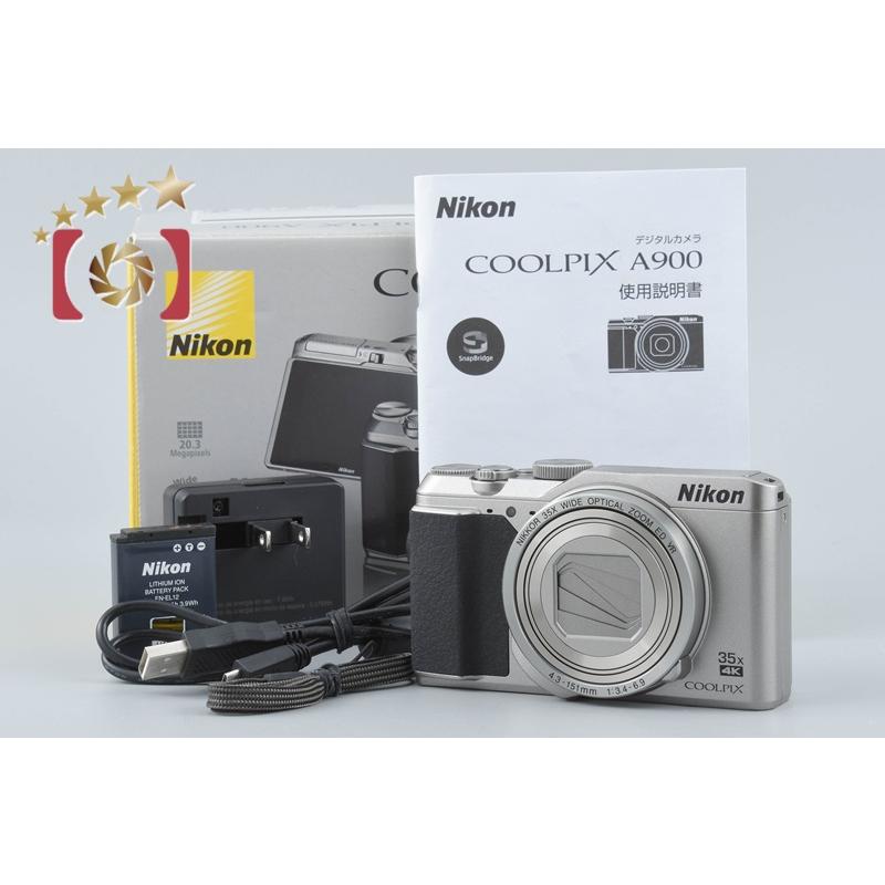 【中古】Nikon COOLPIX A900 コンパクトデジタルカメラ ニコン（Nikon） 【中古】Nikon COOLPIX A900 シルバー コンパクト