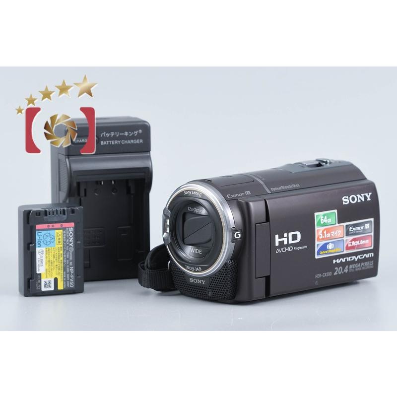 SONY（ソニー） 【中古】SONY HANDYCAM HDR-CX590V ボルドーブラウン
