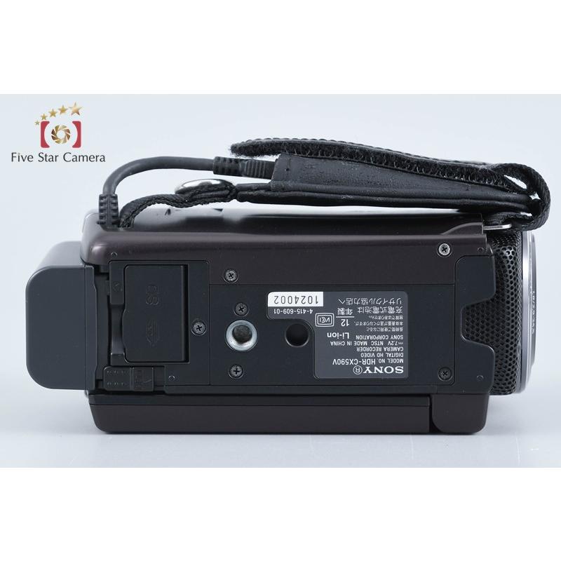SONY（ソニー） 【中古】SONY HANDYCAM HDR-CX590V ボルドーブラウン