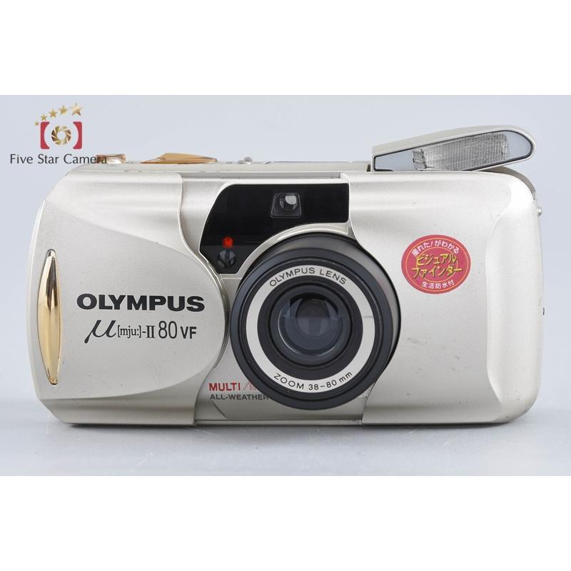 完動品 Olympus オリンパス mju ii 2 80 VF オリンパス（OLYMPUS） 【中古】OLYMPUS μ[mju:]-II ミューII 80 VF