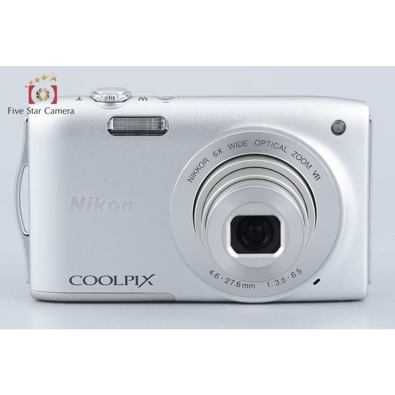 ニコン（Nikon） 【中古】Nikon COOLPIX S3300 クリスタルシルバー