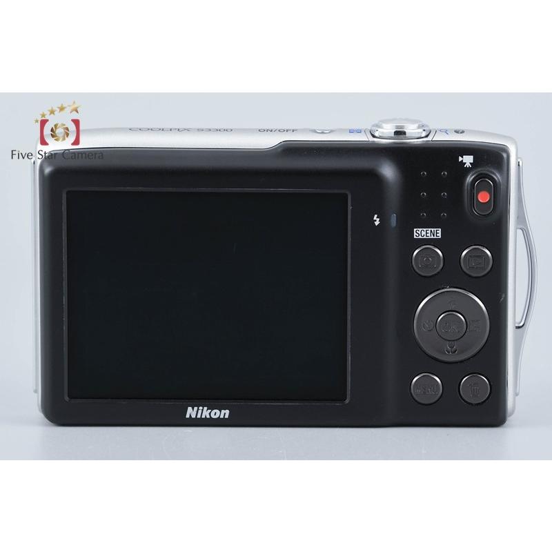 ニコン（Nikon） 【中古】Nikon COOLPIX S3300 クリスタルシルバー