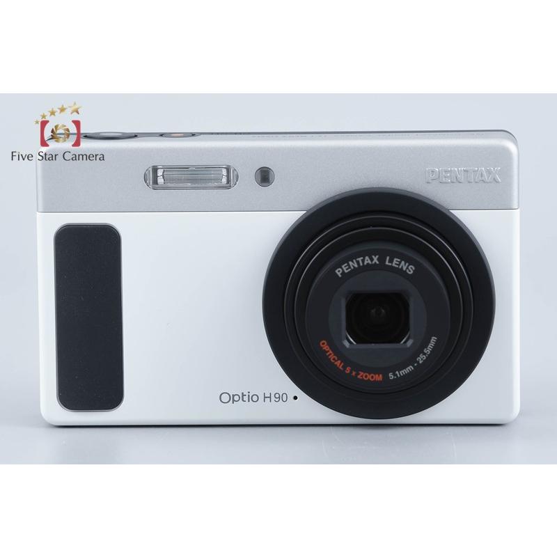 ペンタックス 【中古】PENTAX Optio H90 セラミックホワイト