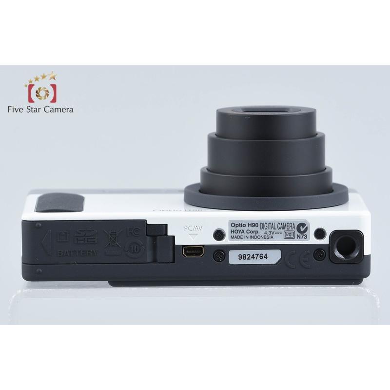 ペンタックス 【中古】PENTAX Optio H90 セラミックホワイト