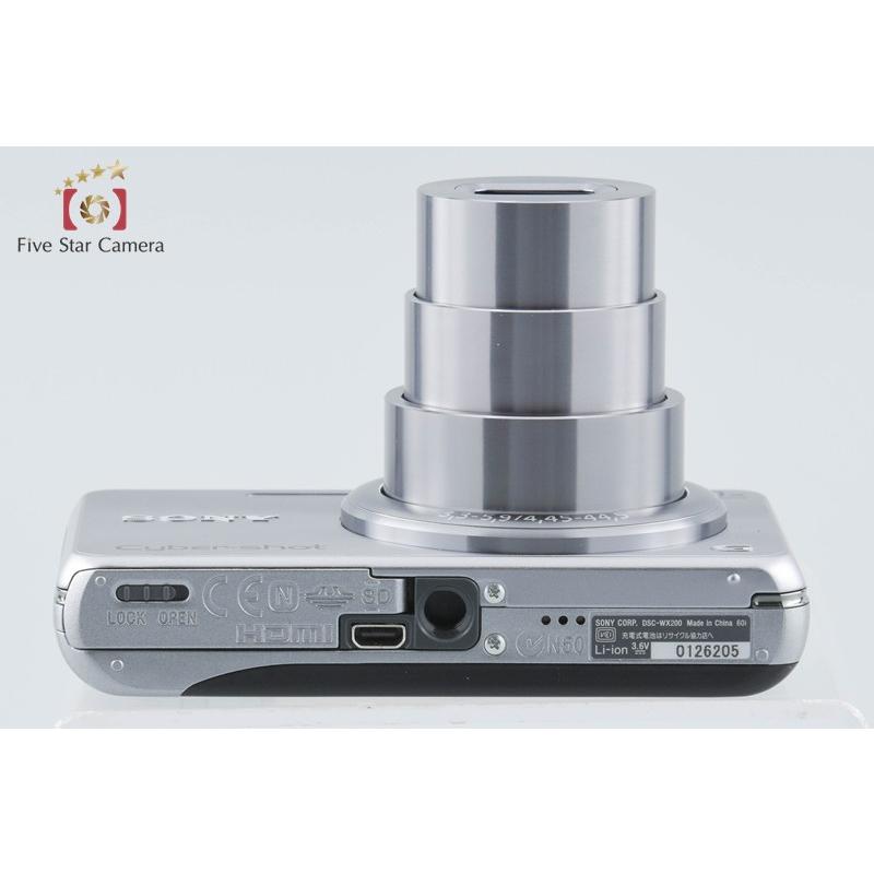 SONY Cyber-shot サイバーショット DSC-WX200 シルバー SONY（ソニー） 【中古】SONY Cyber-shot DSC-WX200 シルバー デジタル