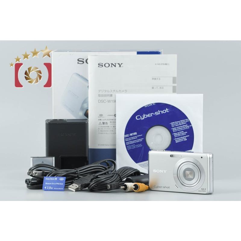 SONY（ソニー） 【中古】SONY Cyber-shot DSC-W190 シルバー