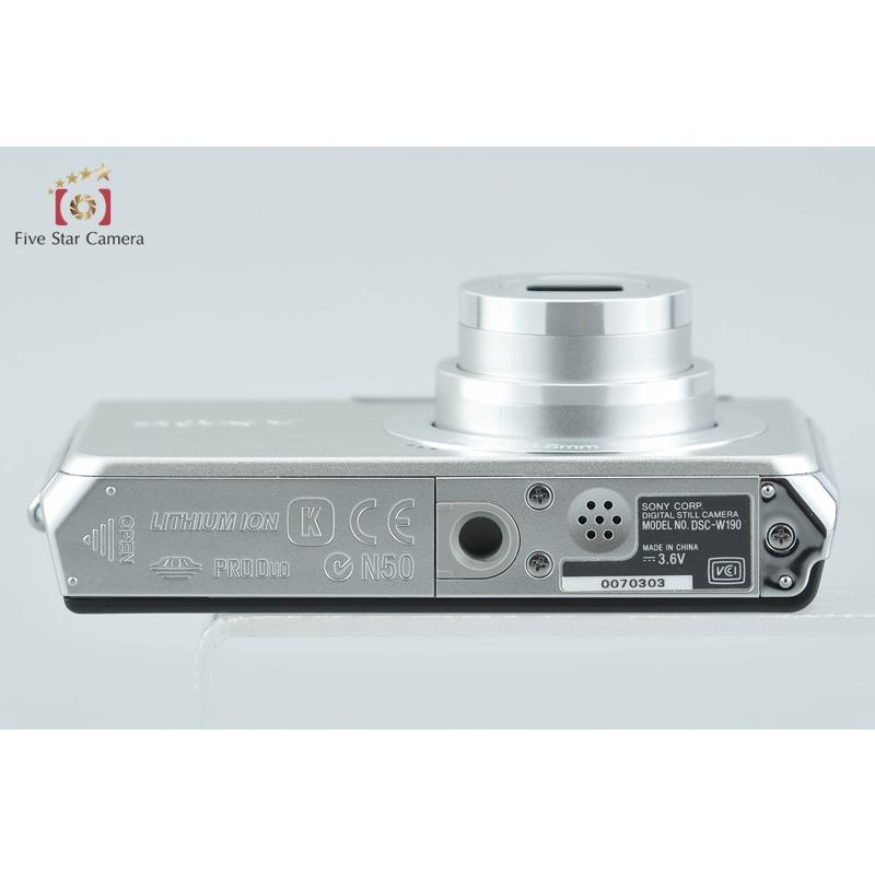 SONY（ソニー） 【中古】SONY Cyber-shot DSC-W190 シルバー