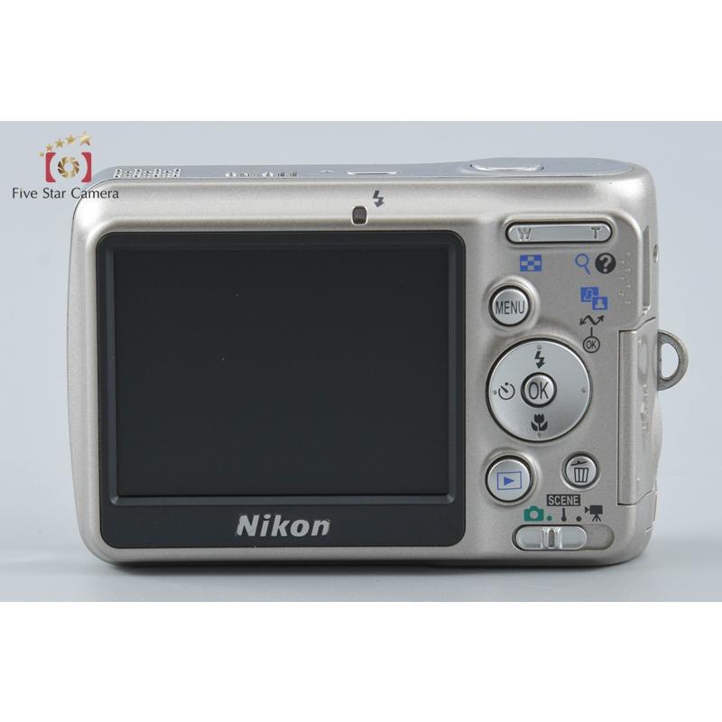 Nikon COOLPIX L6 シルバー 動作確認済み デジカメ ニコン ニコン（Nikon） 【中古】Nikon COOLPIX L6 チタンシルバー コンパクト