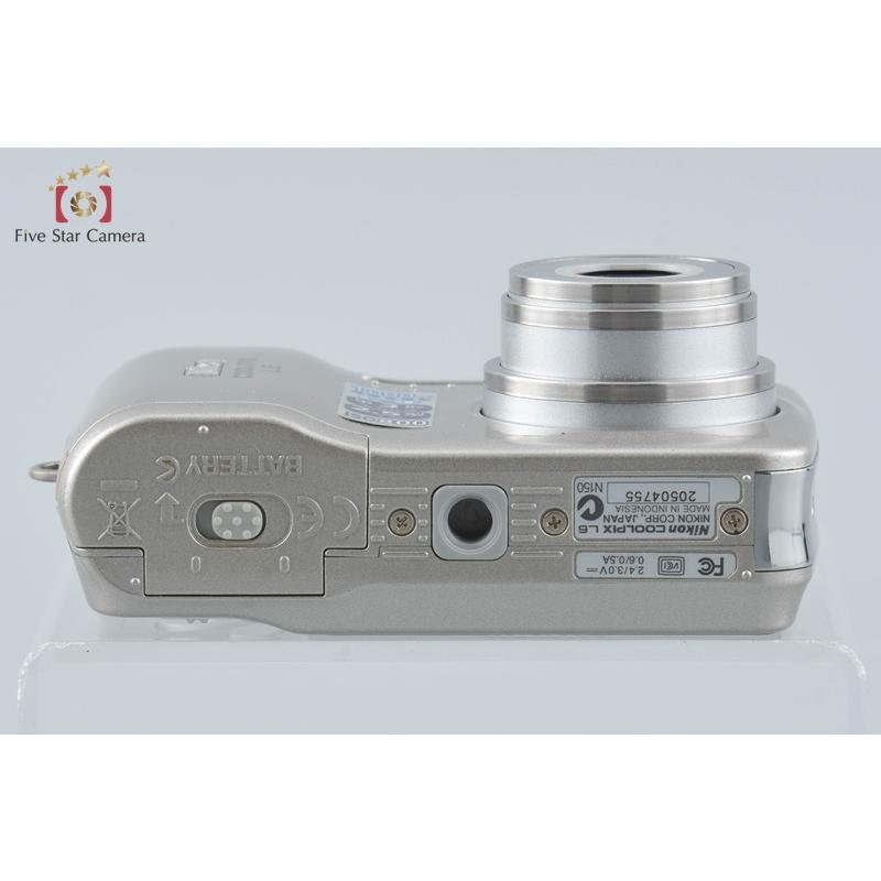 ニコン（Nikon） 【中古】Nikon COOLPIX L6 チタンシルバー コンパクト