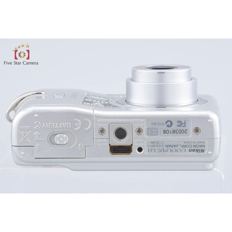 【中古】Nikon ニコン COOLPIX L11 シルバー コンパクトデジタルカメラ | ニコン | 06