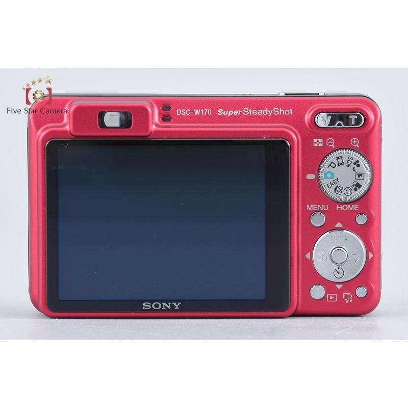 動作品 SONY ソニー Cyber-shot W170 レッド デジカメ SONY（ソニー） 【中古】SONY Cyber-Shot DSC-W170 レッド コンパクト