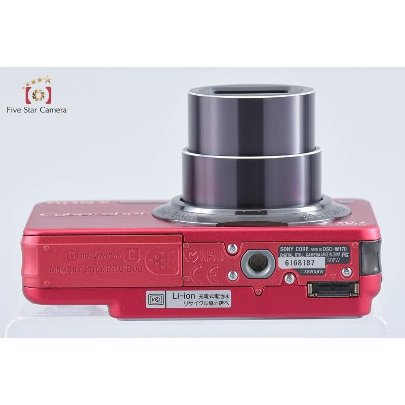 SONY（ソニー） 【中古】SONY Cyber-Shot DSC-W170 レッド コンパクト