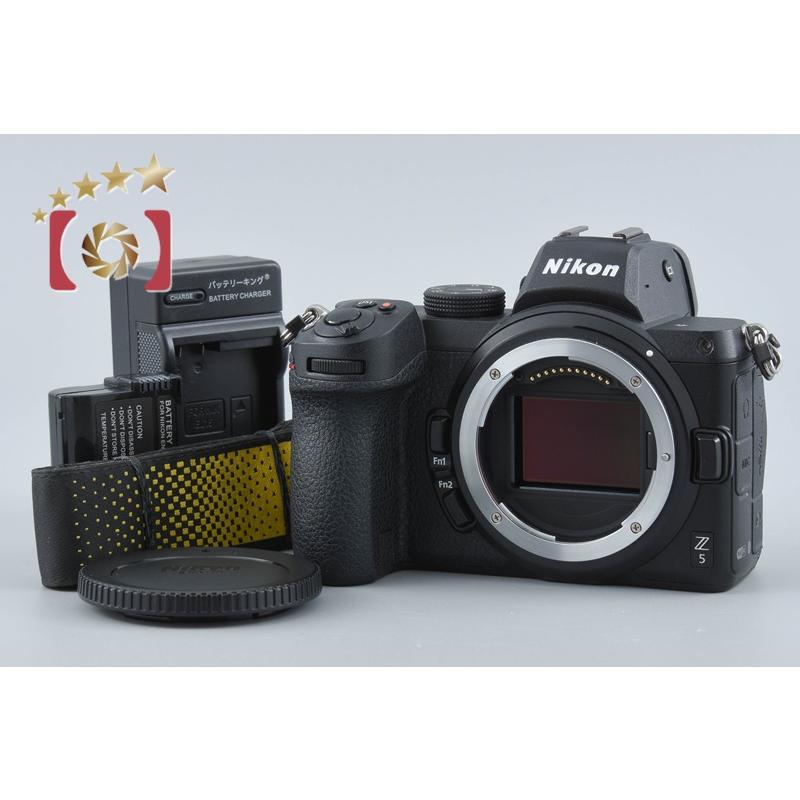 Nikon Z 5 ミラーレスカメラ ブラック 本体のみ！Used！ ニコン（Nikon） 【中古】Nikon Z5 ミラーレス一眼カメラ 海外版